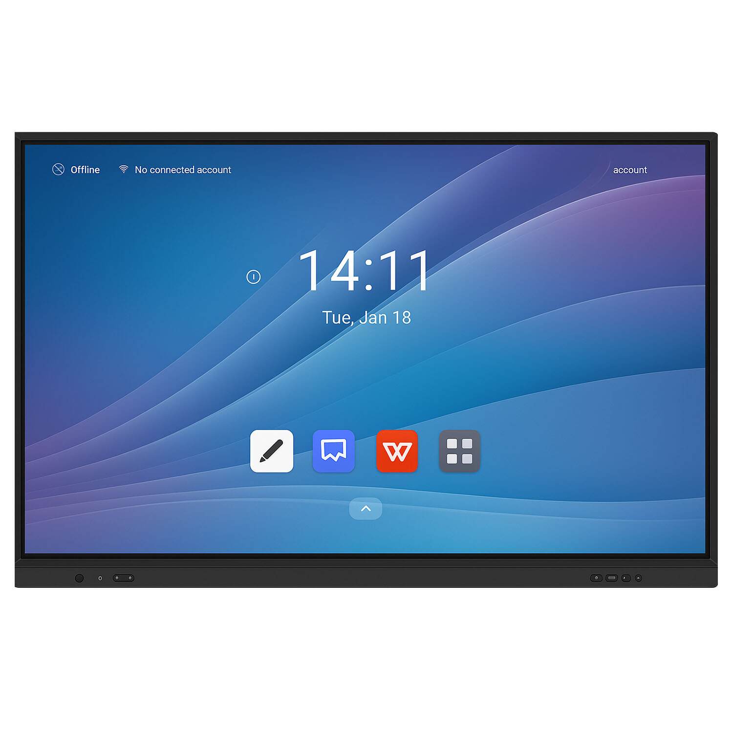 Solitaire R-Series SLTR 98i 98 Inch Interactive Flat Touch Panel