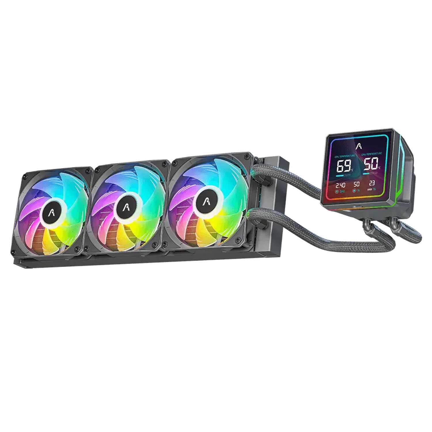 ProLab Design AI360 LCD AIO Liquid Cooler – Black