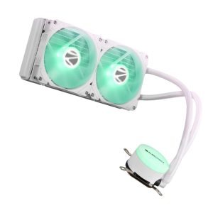 Zebronics ZEB-AIO240VW ARGB Liquid CPU Cooler - White-1
