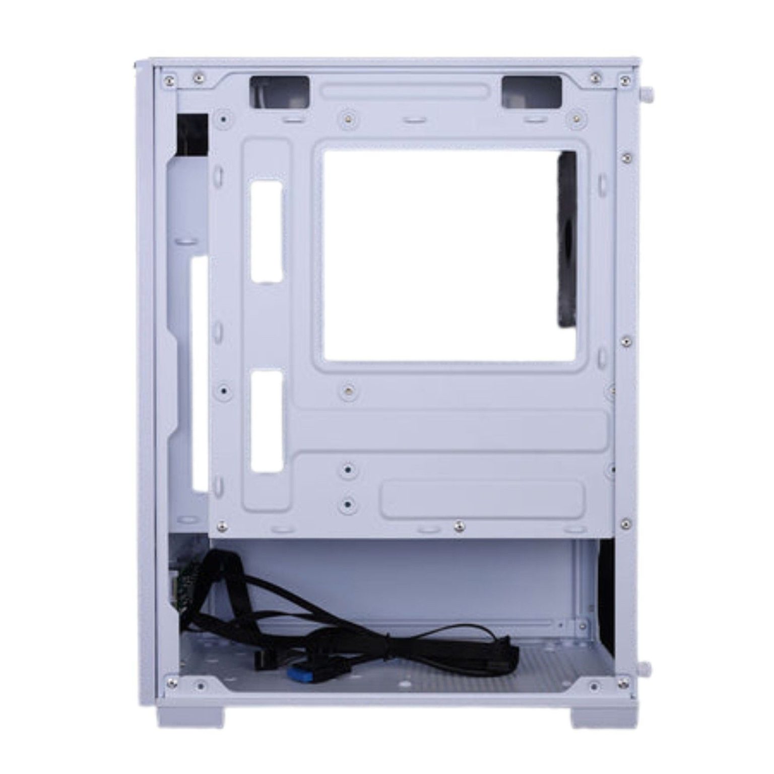 Buy Zebronics ZEB-ICEBERG Mini Tower Gaming Cabinet - White | Krgkart.com