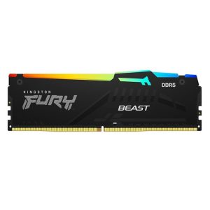 Kingston Fury Beast RGB 16GB (1x16GB) 6000MHz DDR5 CL36 RAM - Black-1
