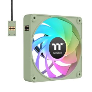 Thermaltake CT120 EX Reverse ARGB Sync 3 Pack PC Cabinet Fan - Matcha Green-1