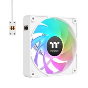 Thermaltake CT140 EX Reverse ARGB Sync 3 Pack PC Cabinet Fan - White-1
