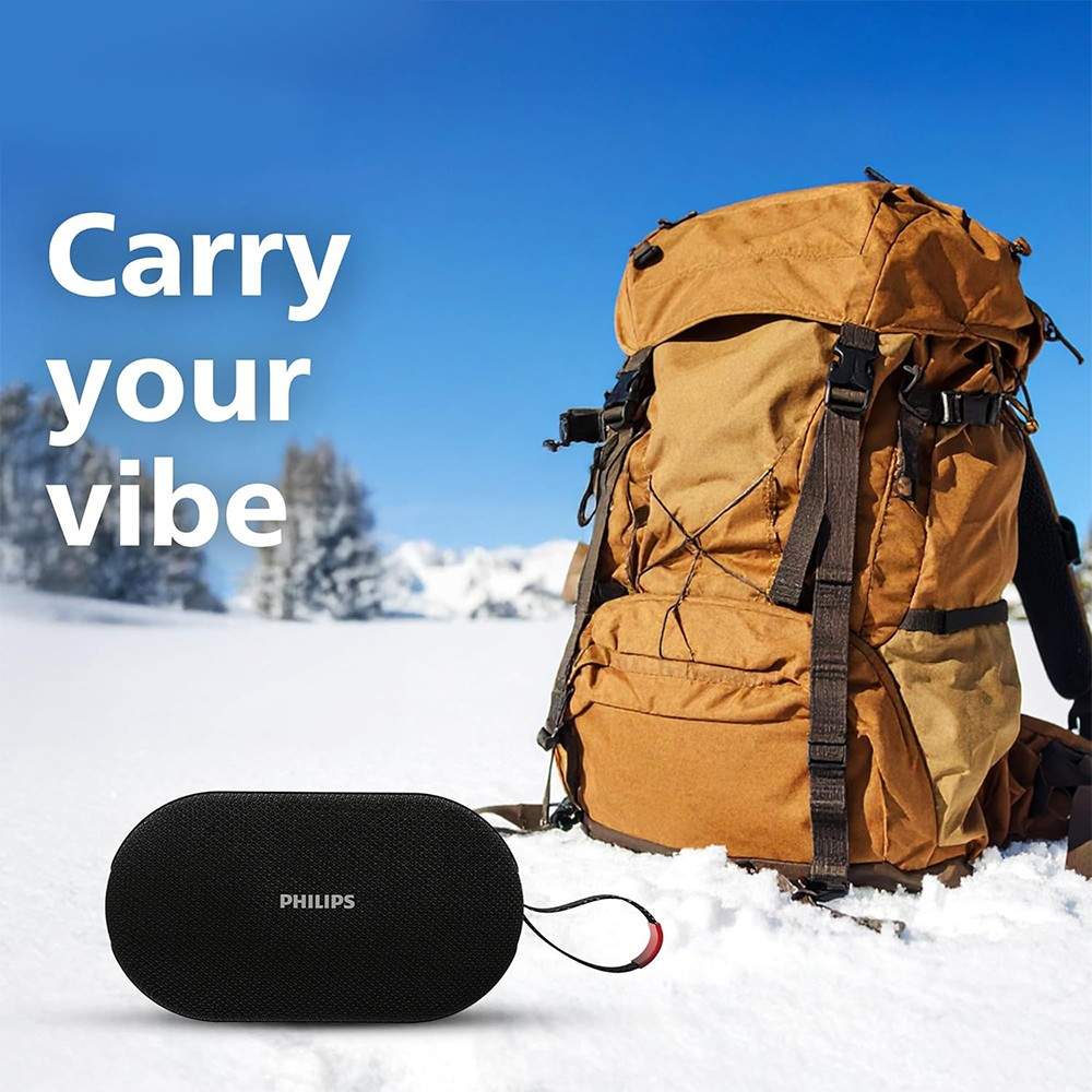 Philips TAS1400 12W Portable Bluetooth Speaker Black 2 new krgkart | Krgkart.com Philips TAS1400 12W Portable Bluetooth Speaker - Black - Image 2
