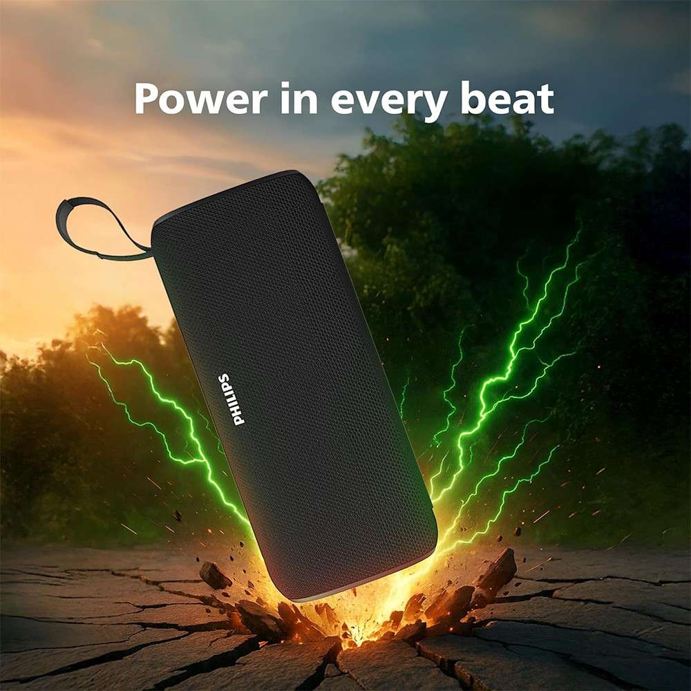 Philips TAS2400 32W Portable Bluetooth Speaker Black 2 krgkart | Krgkart.com Philips TAS2400 32W Portable Bluetooth Speaker Black