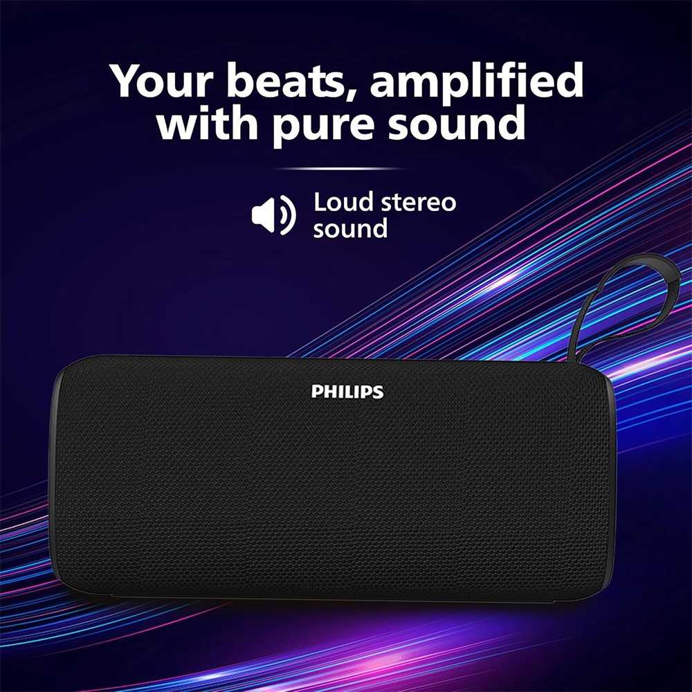 Philips TAS2400 32W Portable Bluetooth Speaker Black 5 krgkart | Krgkart.com Philips TAS2400 32W Portable Bluetooth Speaker - Black - Image 5