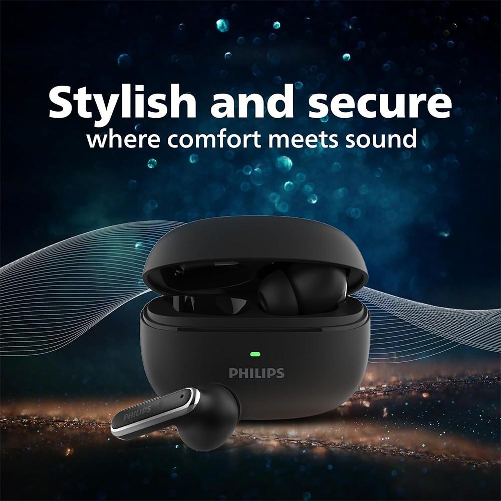 Philips TAT1150 Wireless Earbuds Black 2 krgkart | Krgkart.com Philips TAT1150 Wireless Earbuds Black