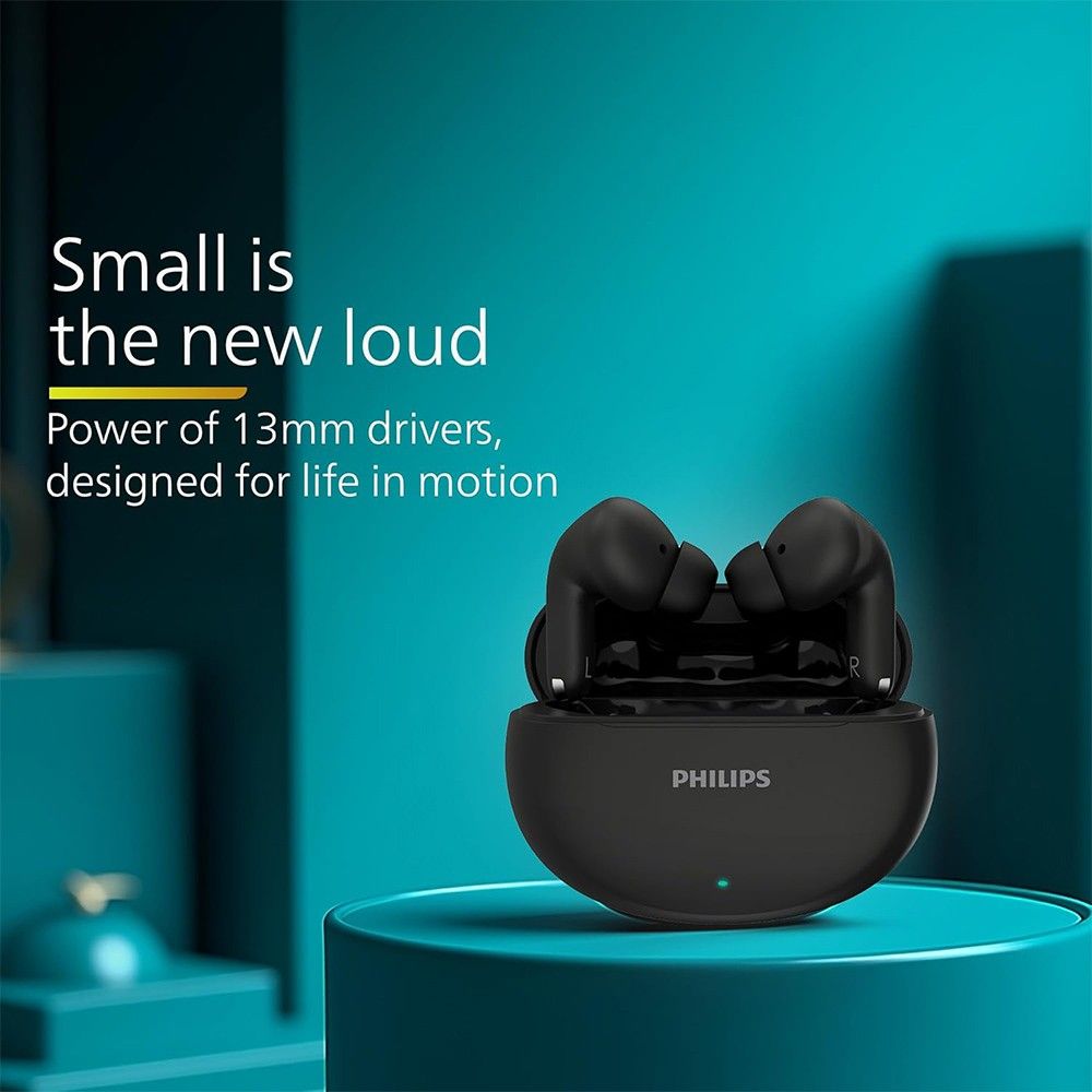 Philips TAT1269 Wireless Earbuds Black 3 krgkart | Krgkart.com Philips TAT1269 Wireless Earbuds Black