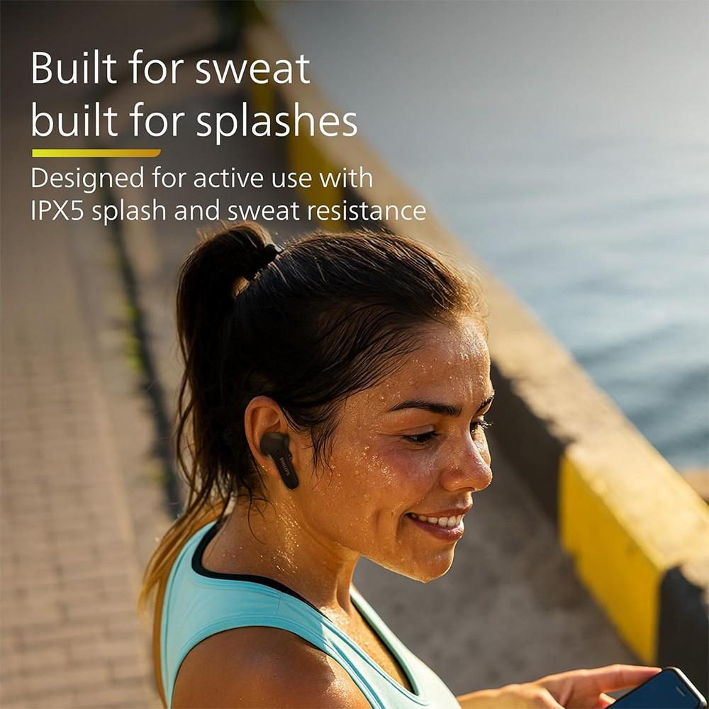 Philips TAT1269 Wireless Earbuds Black 7 krgkart | Krgkart.com Philips TAT1269 Wireless Earbuds - Black - Image 7
