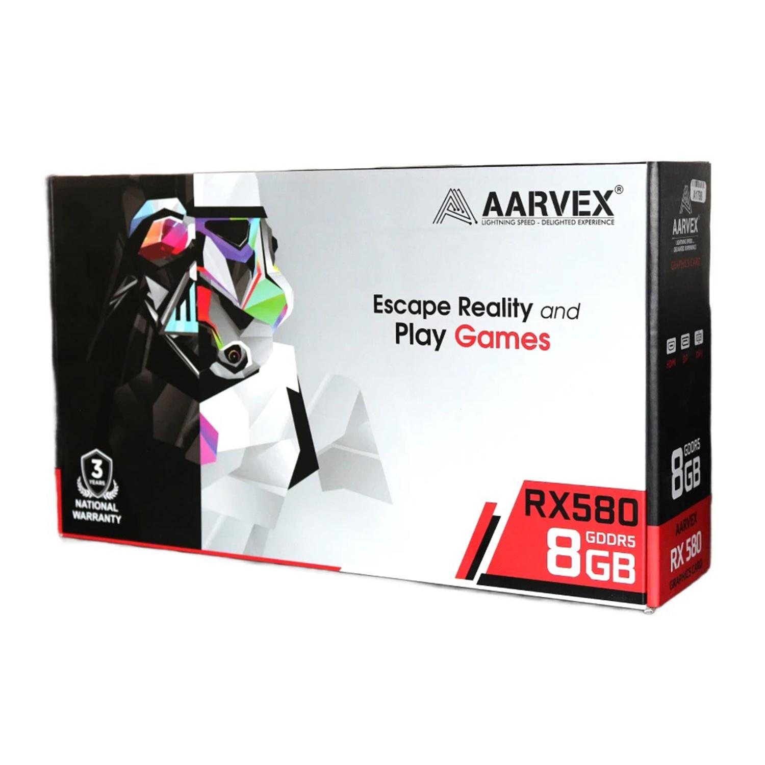 AARVEX AMD Radeon RX 580 8GB GDDR5 Graphics Card 2 krgkart | Krgkart.com AARVEX AMD Radeon RX 580 8GB GDDR5 Graphics Card