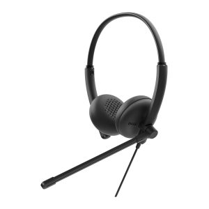 Dell WH125 Plug and Play Wired Headset Black