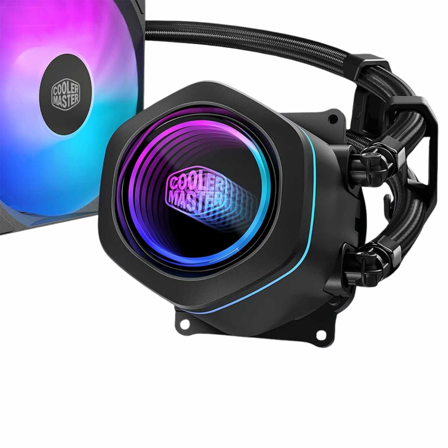 Cooler Master MasterLiquid Core Nex 240 ARGB Liquid Cooler Black 3 | Krgkart.com Cooler Master MasterLiquid Core Nex 240 ARGB Liquid Cooler - Black - Image 3