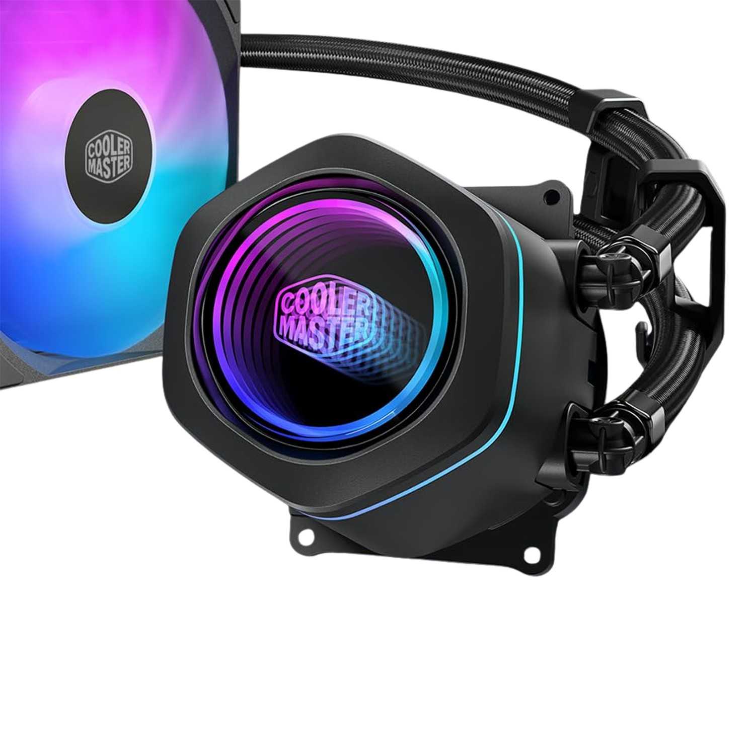 Cooler Master MasterLiquid Core Nex 360 ARGB Liquid Cooler Black 3 | Krgkart.com Cooler Master MasterLiquid Core Nex 360 ARGB Liquid Cooler - Black - Image 3