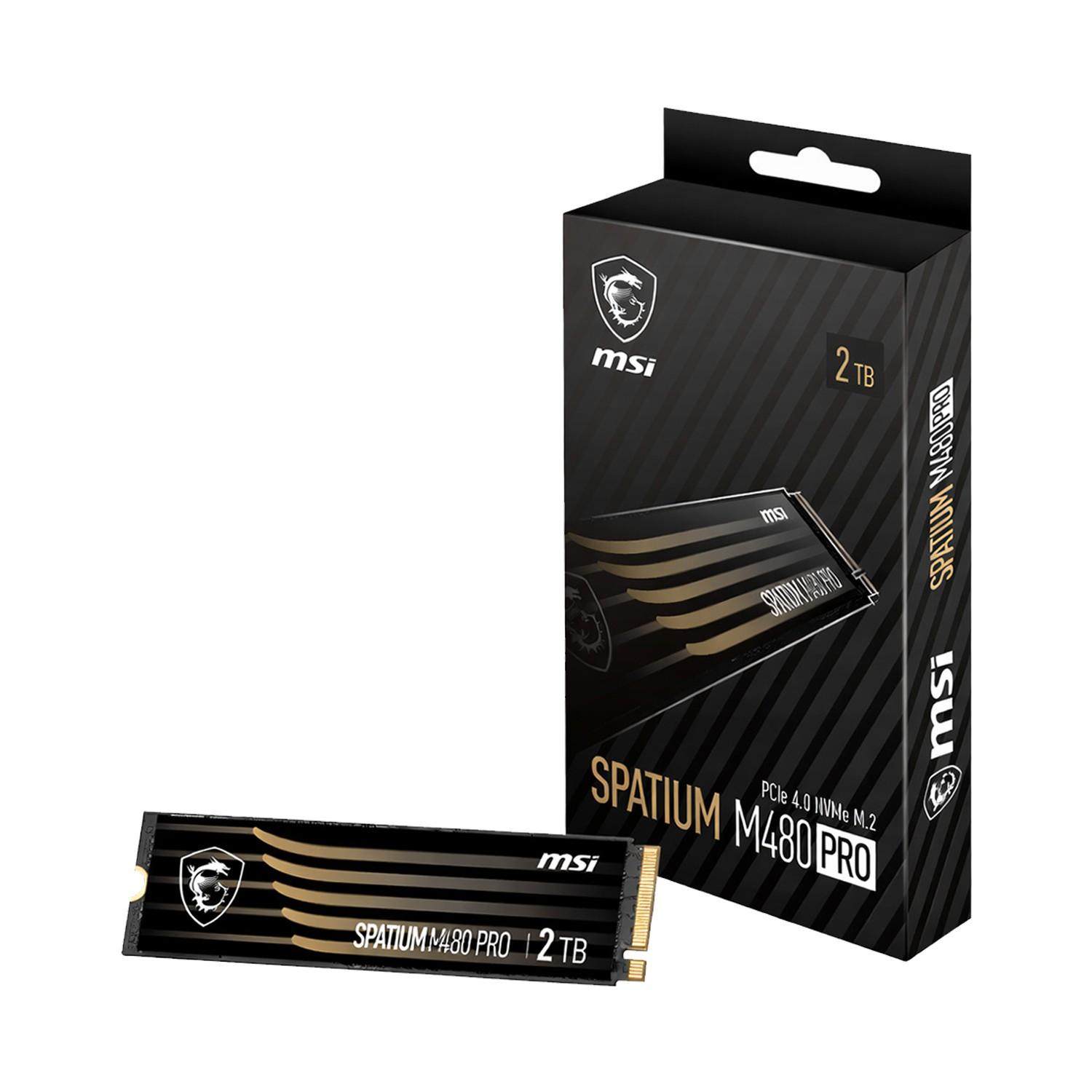MSI Spatium M480 PRO PCIe 4.0 NVMe M.2 2TB Internal SSD 1 | Krgkart.com MSI Spatium M480 PRO PCIe 4.0 NVMe M.2 2TB Internal SSD-1