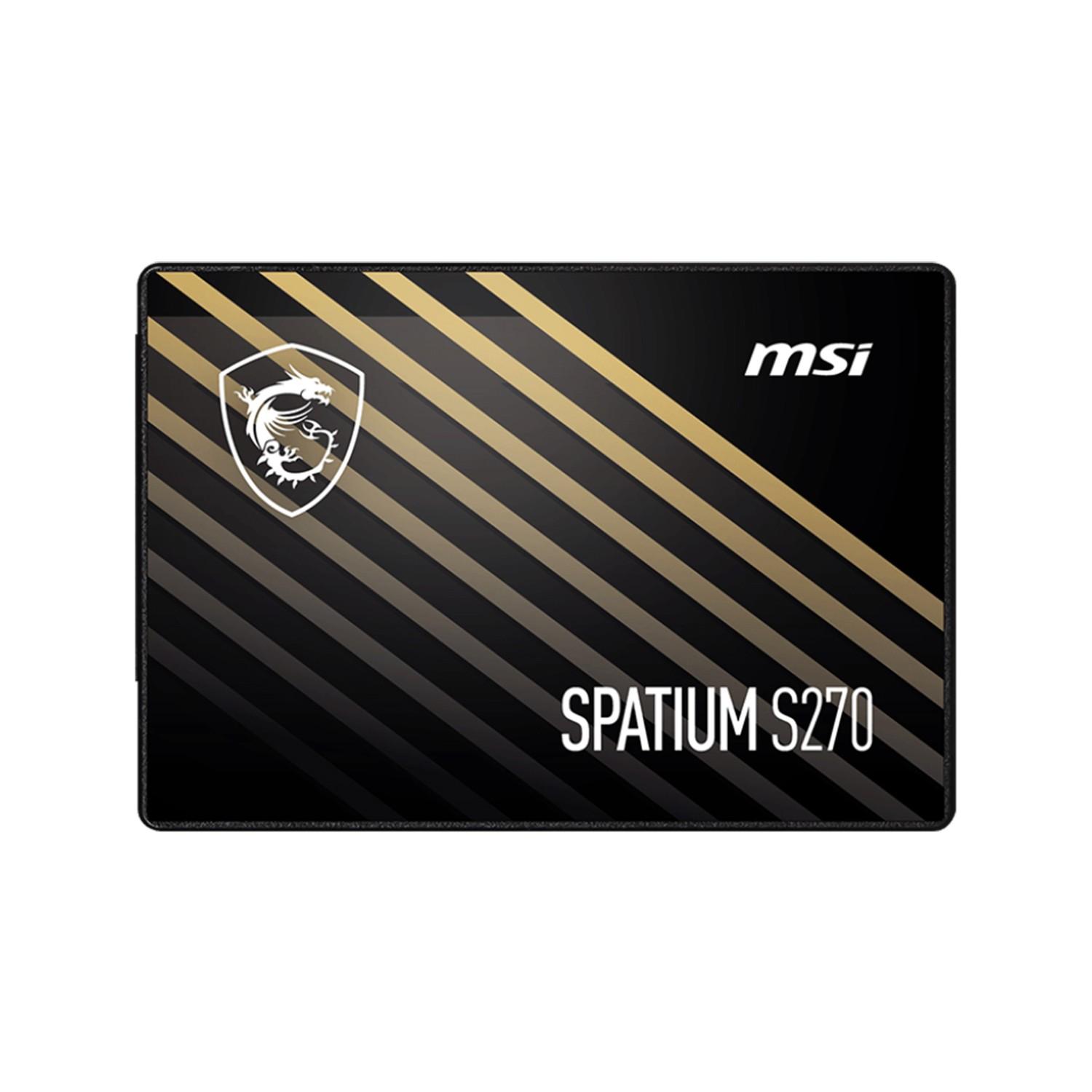 MSI Spatium S270 480GB 2.5 inch Internal SATA SSD 2 | Krgkart.com MSI Spatium S270 480GB 2.5 inch Internal SATA SSD-2