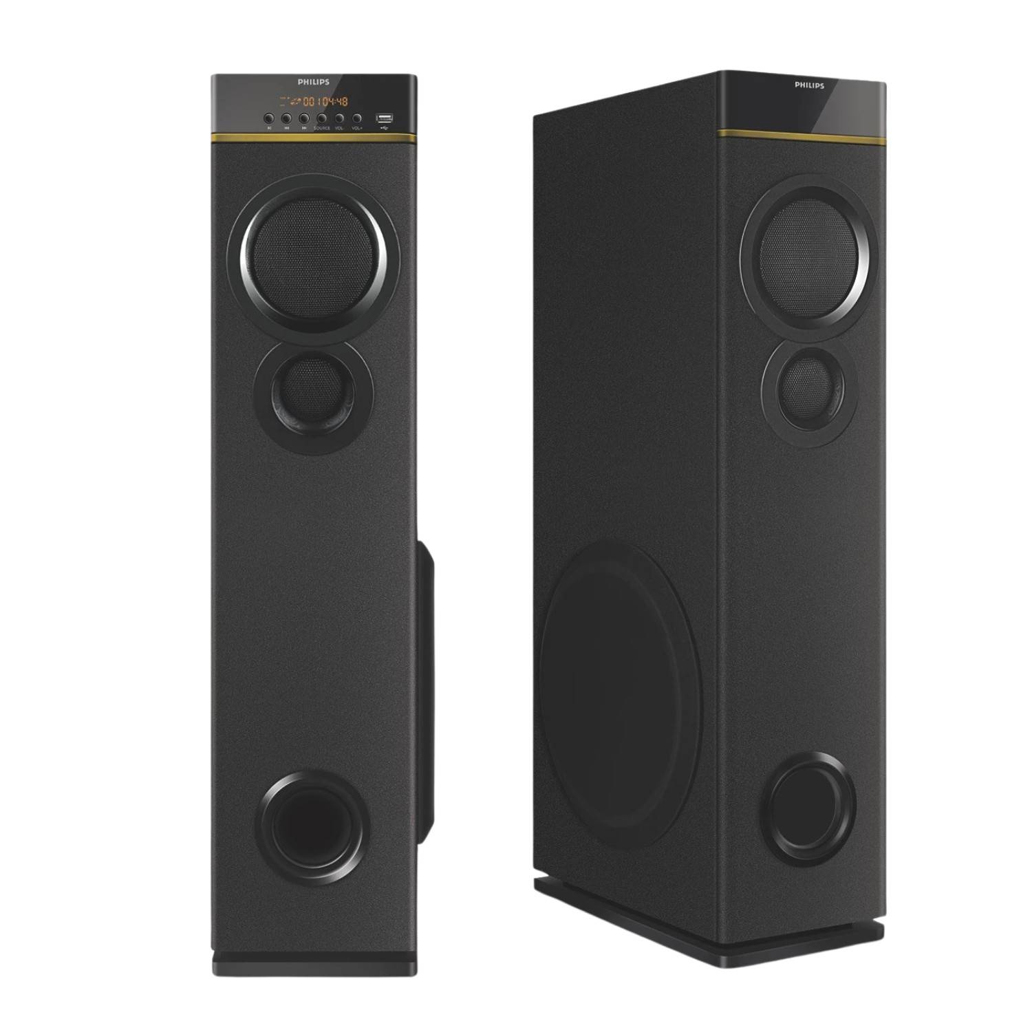 Philips SPA9080B 80W Multimedia Tower Speakers with Wireless Mic 2 | Krgkart.com Philips SPA9080B 80W Multimedia Tower Speakers with Wireless Mic-2