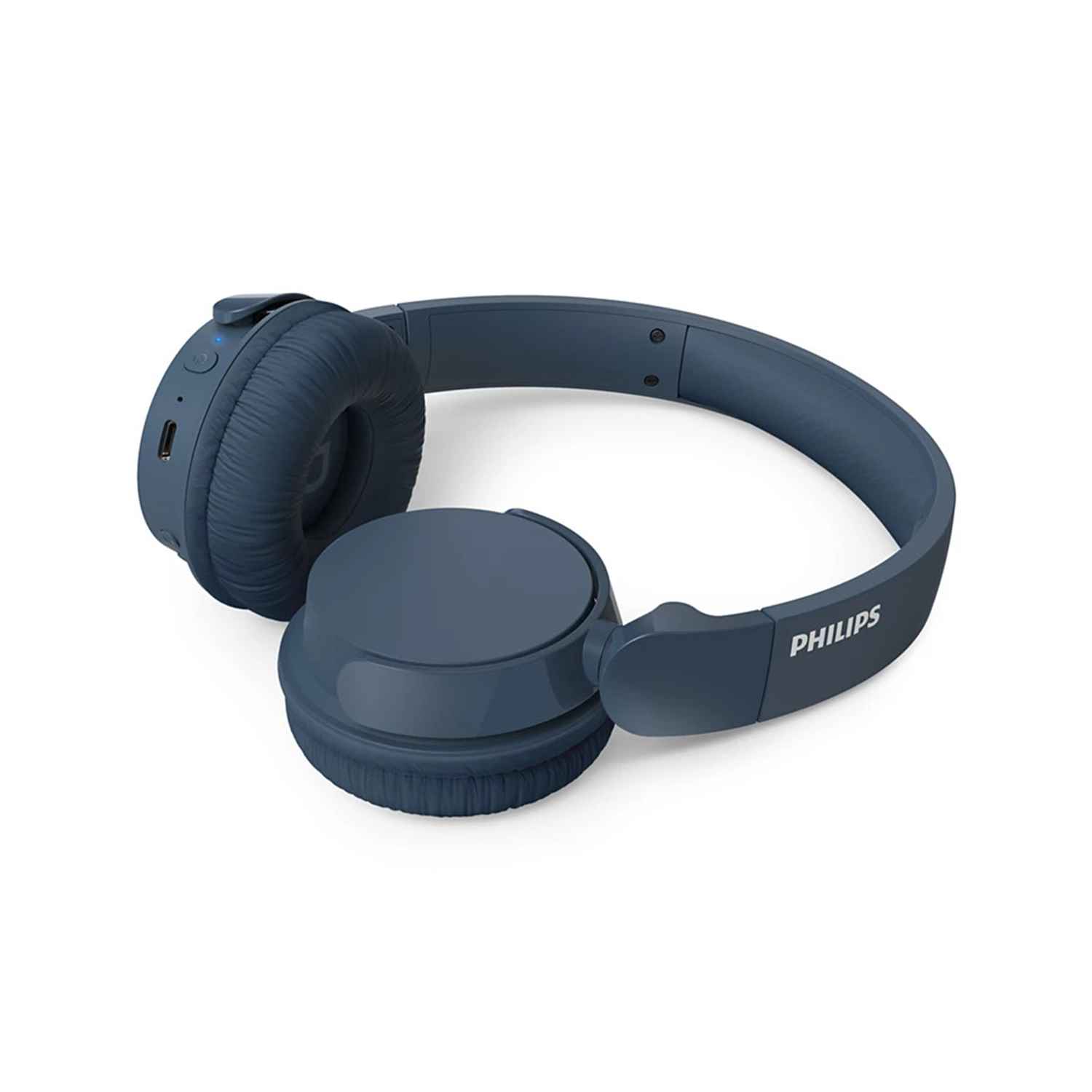 Philips TAH4209BL On Ear Wireless Headphone With Mic Blue 5 | Krgkart.com Philips TAH4209BL On Ear Wireless Headphone With Mic - Blue-5