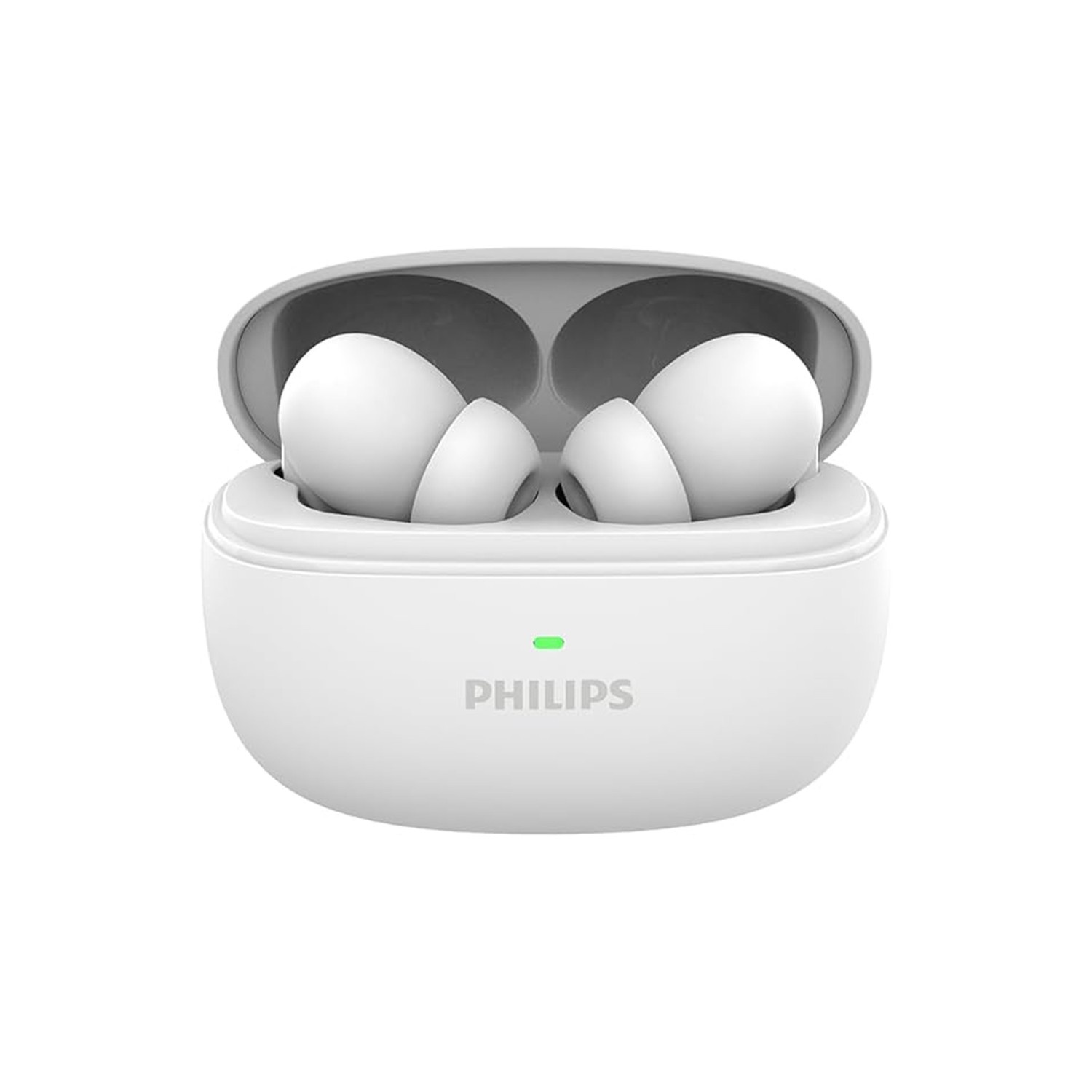 Philips TAT1150WT Wireless Earbuds White 1 | Krgkart.com Philips TAT1150WT Wireless Earbuds - White-1