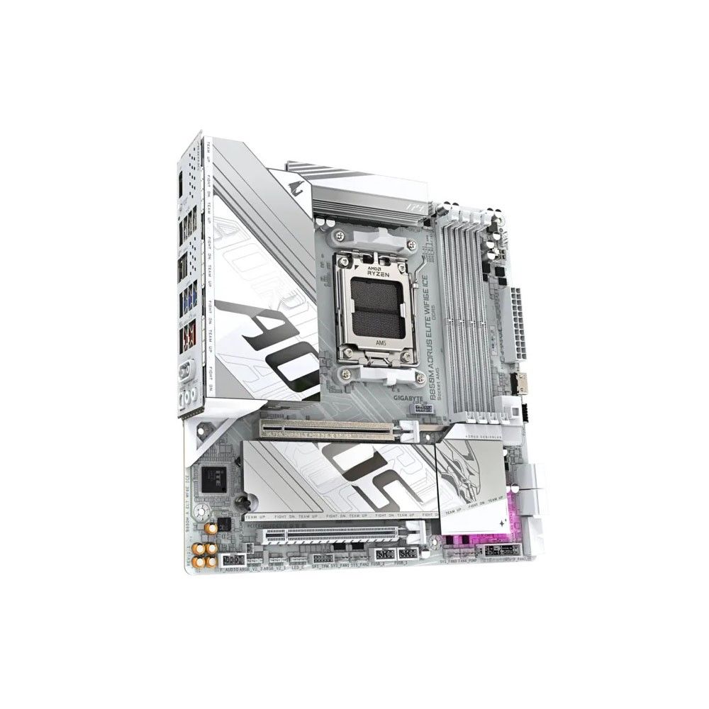 Gigabyte B850M Aorus Elite WiFi 6E Ice Micro ATX DDR5 Motherboard 4 | Krgkart.com Gigabyte B850M Aorus Elite WiFi 6E Ice Micro ATX DDR5 Motherboard-4