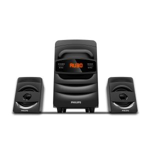 Philips MMS2625B 31W 2.1 Channel Multimedia Speaker - Black-1