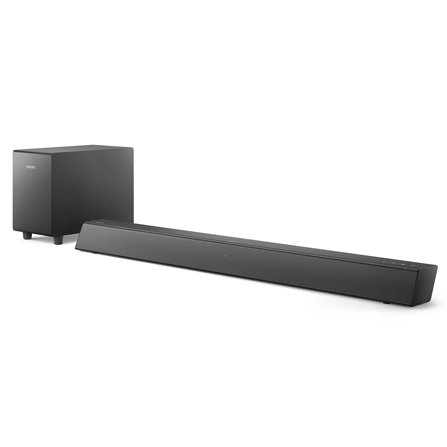 Philips TAB5305 140W 2.1 Channel Bluetooth Soundbar with Wireless Subwoofer 1 | Krgkart.com Philips TAB5305 140W 2.1 Channel Bluetooth Soundbar with Wireless Subwoofer-1