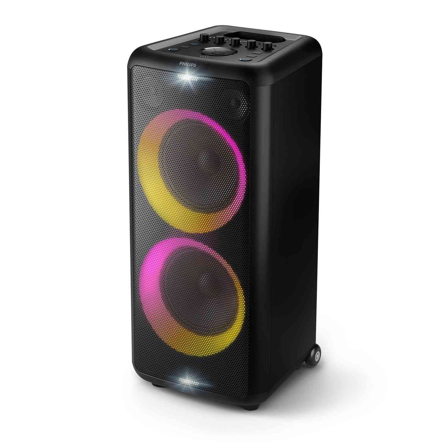 Philips TAX5206 160W Bluetooth Party Speaker Black 2 | Krgkart.com Philips TAX5206 160W Bluetooth Party Speaker - Black-2