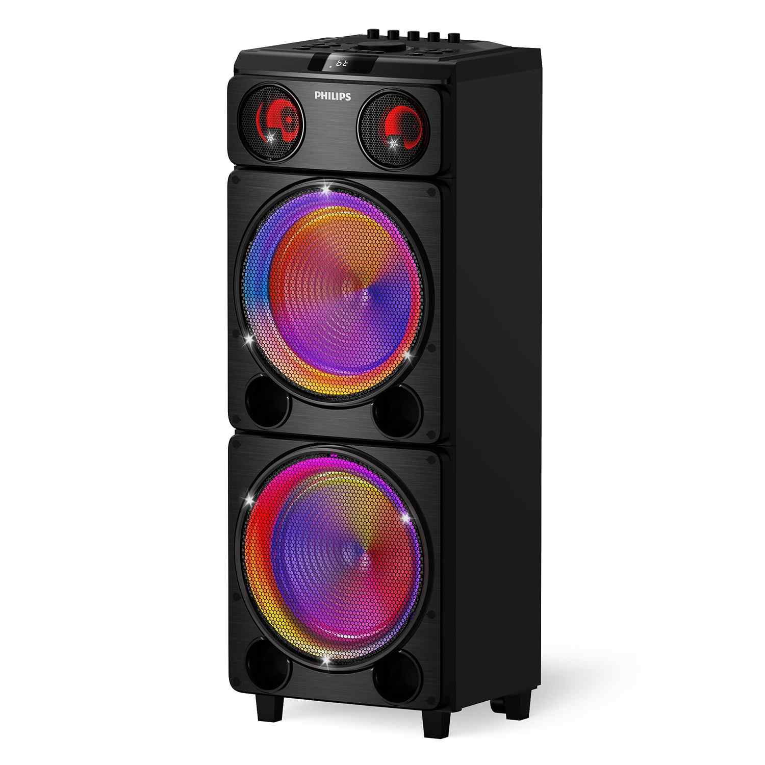 Philips TAX5509 260W Bluetooth Party Speaker Black 2 | Krgkart.com Philips TAX5509 260W Bluetooth Party Speaker - Black-2