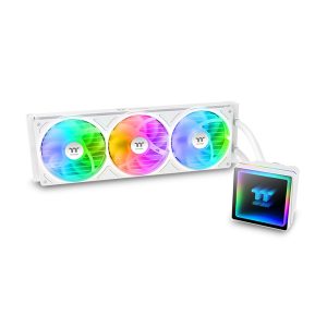 Thermaltake TH360 V3 ARGB Sync Snow AIO Liquid Cooler - White-1