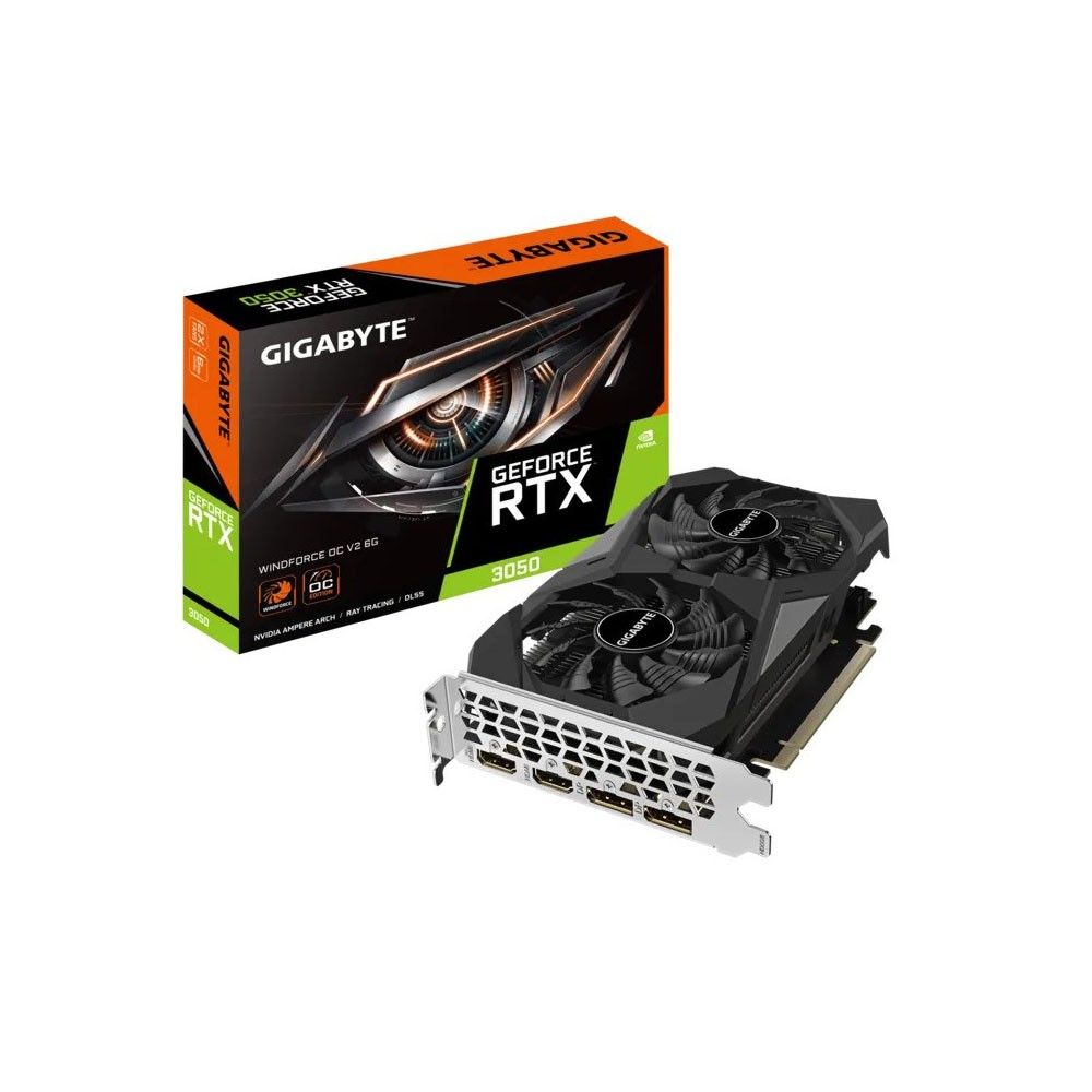 Gigabyte NVIDIA GeForce RTX 3050 Windforce OC V2 6GB GDDR6 Graphics Card 1 | Krgkart.com Gigabyte NVIDIA GeForce RTX 3050 Windforce OC V2 6GB GDDR6 Graphics Card-1