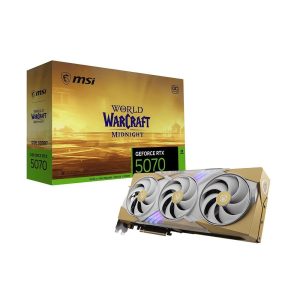 MSI NVIDIA GeForce RTX 5070 World Of Warcraft Midnight Light Edition OC 12GB GDDR7 Graphics Card-1