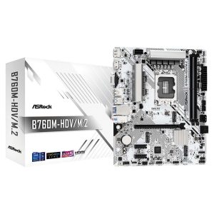 ASRock B760M-HDV/M.2 Micro ATX DDR5 Motherboard-1