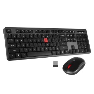 iBall ClickSet S350 Wireless Keyboard & Mouse Combo - Black-1