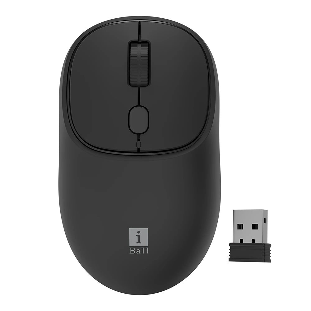 iBall GLIDR S100 Wireless Mouse Black 1 | Krgkart.com iBall GLIDR S100 Wireless Mouse - Black-1