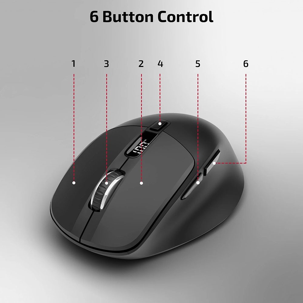 iBall GLIDR S300 Wireless Mouse Black 3 | Krgkart.com iBall GLIDR S300 Wireless Mouse - Black-3