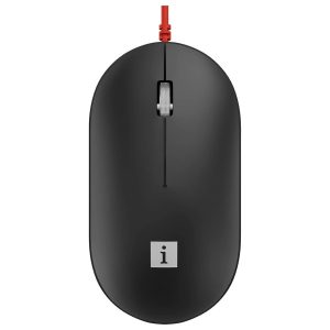 iBall Glidr 101 Wired USB Mouse - Black-1
