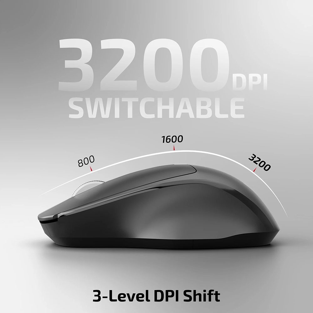iBall Glidr S50 Wireless Mouse Black 3 | Krgkart.com iBall Glidr S50 Wireless Mouse - Black-3