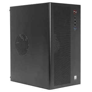 iBall MT 20 Mini Tower PC Cabinet with SMPS Black