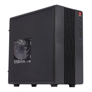iBall MT 30 Mini Tower PC Cabinet with SMPS Black