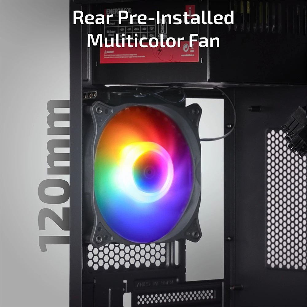 iBall MT 30 Mini Tower PC Cabinet with SMPS White 6 krgkart | Krgkart.com iBall MT 30 Mini Tower PC Cabinet with SMPS - White - Image 6