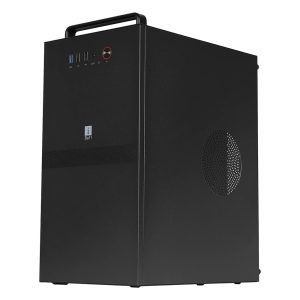iBall MT 40 Mini Tower PC Cabinet with SMPS Black