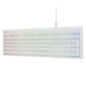 iBall Qwerty 500 Wired USB Keyboard - White-1