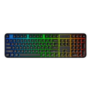 iBall Qwerty S999 Wireless RGB Keyboard - Black -1