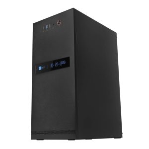 iBall AT 100CD Mid Tower PC Cabinet with SMPS Black