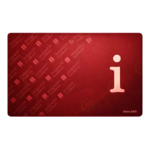 iBall Tracky 100 35 x 25 cm Mouse Pad - Red-1
