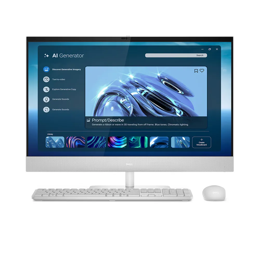 Dell EC27260 All in One Desktop CEC27260CTO1RINA3 1 krgkart | Krgkart.com Dell EC27260 All in One Desktop 27 inch QHD Display Intel Core Ultra 7 355 32GB DDR5 RAM 1TB SSD