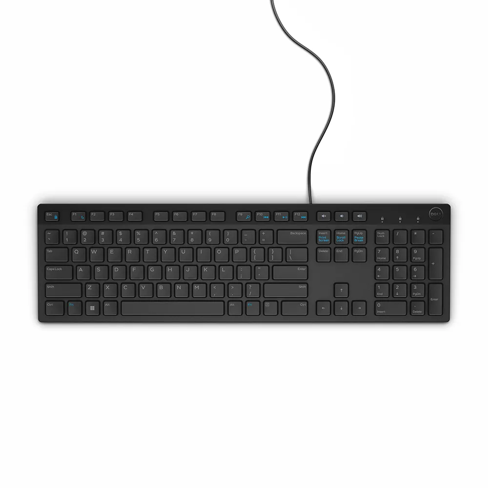 Dell ECS1250 Slim Desktop OECS125000301DINB3 Keyboard | Krgkart.com Dell ECS1250 Slim Desktop - 21.5 inch FHD Monitor, Core i5 14th Gen, 8GB DDR5 RAM, 512GB SSD - Image 7