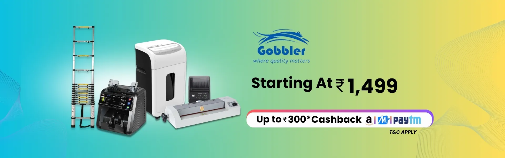 Gobbler starting at 1,499