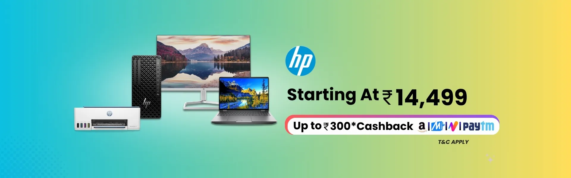 HP all starting at 14,499