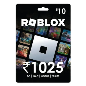 Roblox Gift card INR 1025