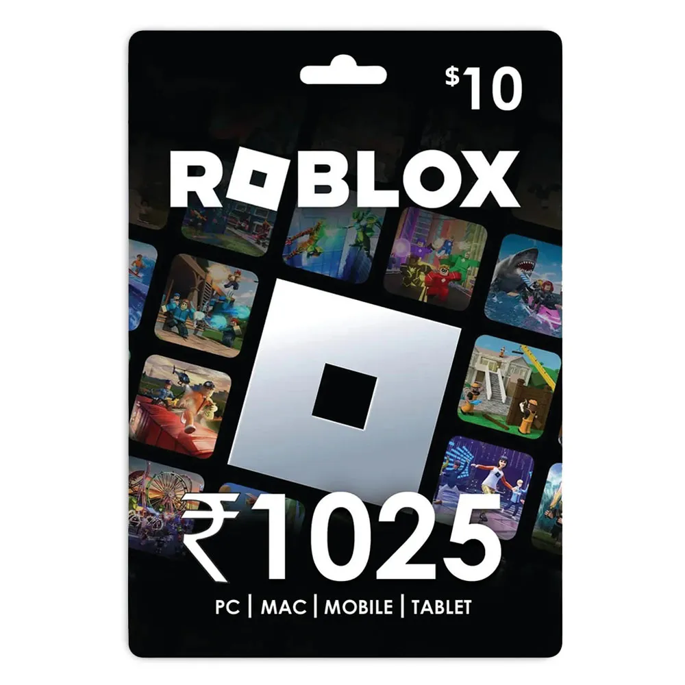 Roblox Gift card INR 1025 | Krgkart.com Roblox Gift card INR 1025